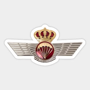 Spanish Jump Wings Sticker